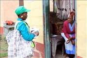 Door to door activation campaign with oneb of the 